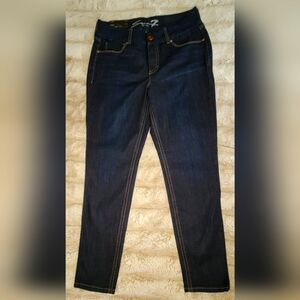 Seven7 Tummyless Slimming Silhouette Skinny Jeans size 14, London color